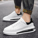 Tênis de Couro Branco Masculino