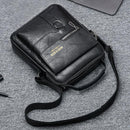 Bolsa de Couro Pequena Masculina Impermeável