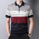 Camisa Polo Listrada Premium Masculina