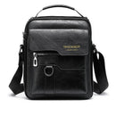 Bolsa de Couro Pequena Masculina Impermeável