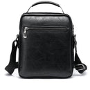 Bolsa de Couro Pequena Masculina Impermeável