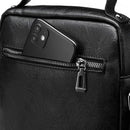 Bolsa de Couro Pequena Masculina Impermeável