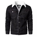 Jaqueta Jeans Interior de Lã Masculina Sampaio®