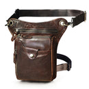 Bolsa Masculina de Cintura Couro Genuíno