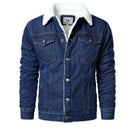 Jaqueta Jeans Interior de Lã Masculina Sampaio®