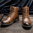 Bota de Couro Masculina Sampaio Leonar®