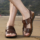 Sandália Masculina de Couro Sampaio® S1099