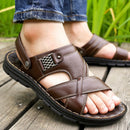 Sandália Masculina de Couro Sampaio® S1099