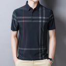 Camisa Masculina Polo com Listras