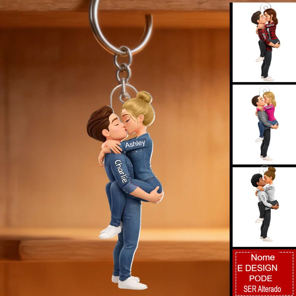 Chaveiro Casal Personalizado