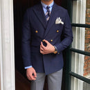 Blazer Slim Masculino Transpassado Sampaio® S1281