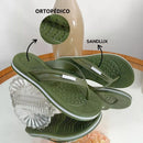 Chinelo Papete Ortopédica Feminina Antiderrapante, Macia e Elegante