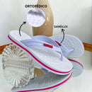 Chinelo Papete Ortopédica Feminina Antiderrapante, Macia e Elegante
