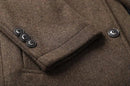 Casaco Trench Coat Masculino de Lã Grife Sampaio®